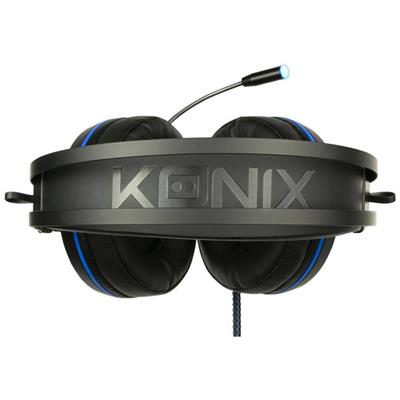 Konix Mythics PS-700 - Auriculares Gaming 7.1 para PS4 Negro/Azul Todos los auriculares | KONIX