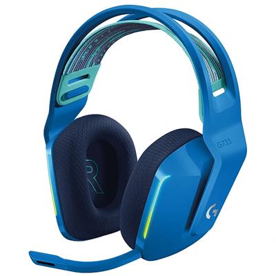 Logitech G733 Lightspeed RGB - Auriculares con Micrófono Inalámbricos Gaming Azules