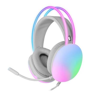 Mars Gaming MH-GLOW - Auriculares Gaming 360º Chroma RGB Blanco Todos los auriculares | MARS GAMING