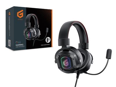 Conceptronic ATHAN02B - Auriculares Gaming 7.1 Negros Todos los auriculares | CONCEPTRONIC