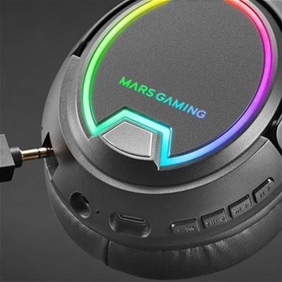 Mars Gaming MHW-100 - Auriculares Gaming Inalámbricos Negros Todos los auriculares | MARS GAMING