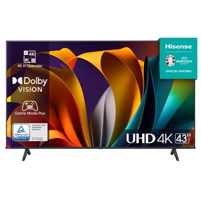 TV Hisense 43A6N 43" QLED <tc>Smart TV</tc>, 4K UHD, Dolby Vision, VIDAA