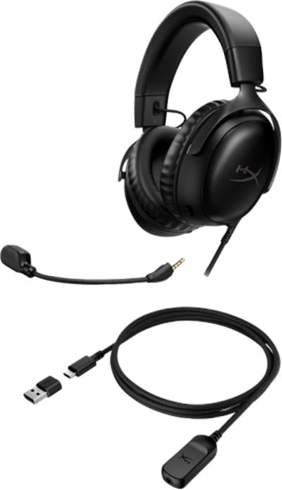 HyperX Cloud III - Auriculares Gaming Multiplataforma con Cable Negros Todos los auriculares | HYPERX