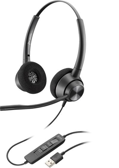 Plantronics EncorePro 310- Auricular Monoaural con Micrófono USB-A Todos los auriculares | POLY HP