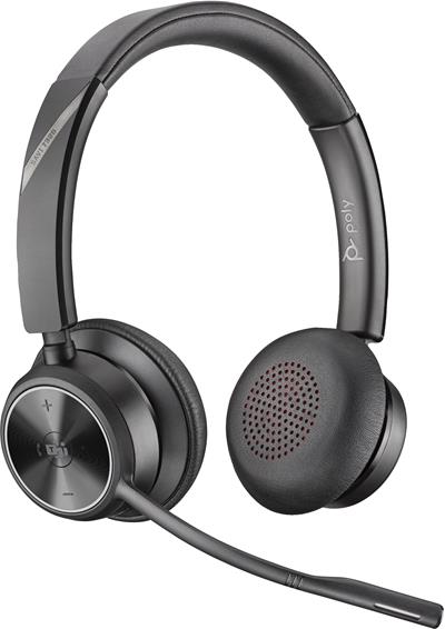 HP Poly SAVI S7320-M Office - Auriculares Inalámbricos DECT con Certificado Microsoft Teams