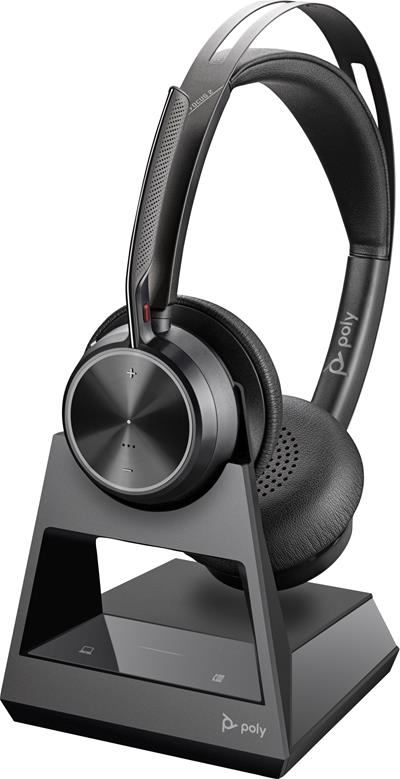 HP Poly Voyager Focus 2 UC - Auriculares USB-A/Bluetooth para Oficina Negros Todos los auriculares | HP