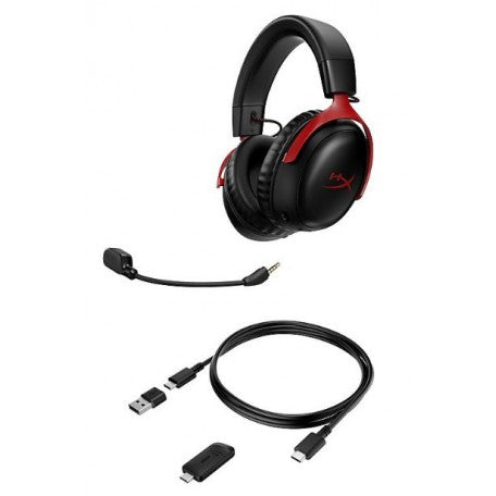HyperX Cloud III Wireless - Auriculares Gaming Inalámbricos Rojos Todos los auriculares | HYPERX