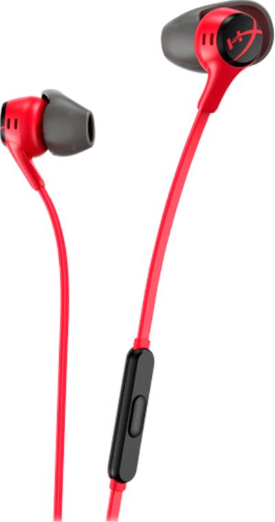 HyperX Earbuds II - Auriculares Gaming Intraurales con Micrófono Rojos Todos los auriculares | HYPERX