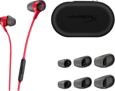 HyperX Earbuds II - Auriculares Gaming Intraurales con Micrófono Rojos Todos los auriculares | HYPERX