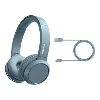 Philips TAH4205BL/00 - Auriculares Bluetooth de Diadema Azules