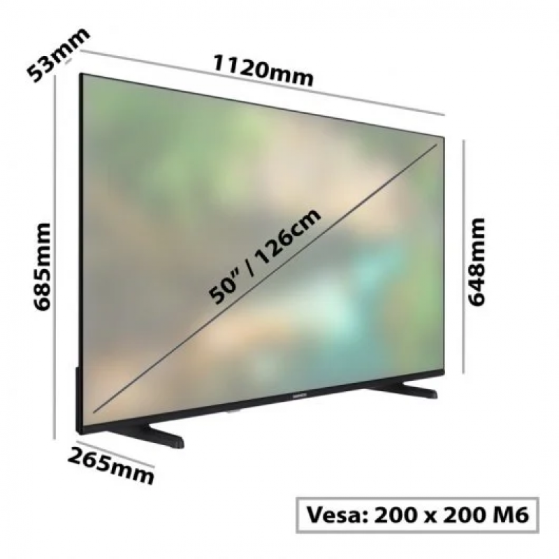 Tv DLED 50´´ DAEWOO 50DM62UA Smart TV, 4K Ultra HD, Android 11 Televisores | DAEWOO