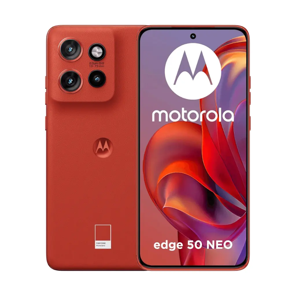 Motorola Edge 60 Neo 5G 8Go/256Go Rouge (Poinciana) Dual SIM + Moto Buds