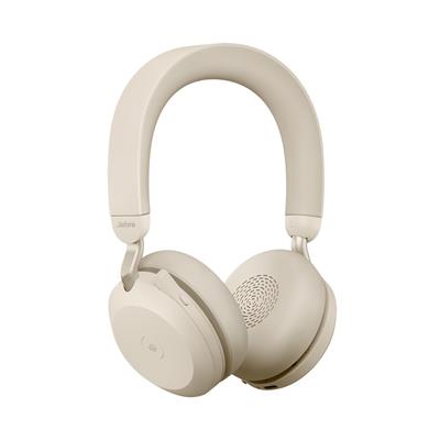 Jabra Evolve2 75 Link380a MS Stereo Beig - Auriculares Bluetooth Diadema Oficina/Centro de llamadas Beige Todos los auriculares | JABRA