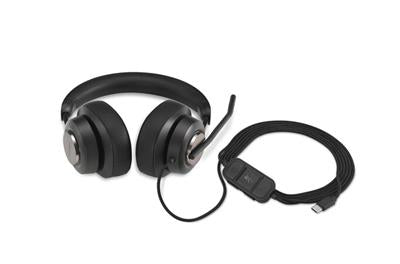 Kensington H2000 USB-C - Auriculares con Cable y Micrófono