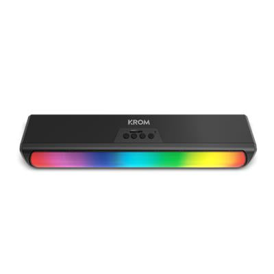 Krom K-Pop - Barra de Sonido Bluetooth RGB Altavoces | KROM