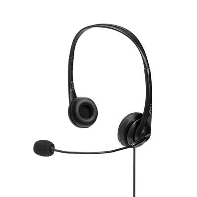 Lindy 42870 - Auriculares USB con Micrófono Negros