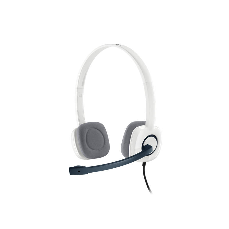 Logitech H150 Coconut - Auriculares Estéreo con Cable y Micrófono Todos los auriculares | Logitech
