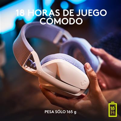 Logitech G435 LIGHTSPEED - Auriculares Gaming Inalámbricos Blancos Todos los auriculares | Logitech