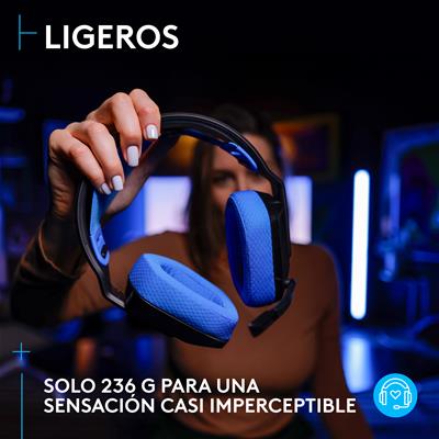 Logitech G G535 LIGHTSPEED - Auriculares Gaming Inalámbricos para PS4/PS5/PC con Micrófono Negro Todos los auriculares | Logitech