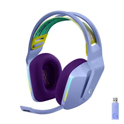 Logitech G733 Lightspeed RGB - Auriculares con Micrófono Inalámbricos Gaming Lilas Todos los auriculares | Logitech