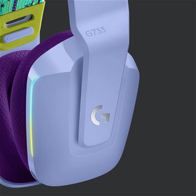 Logitech G733 Lightspeed RGB - Auriculares con Micrófono Inalámbricos Gaming Lilas Todos los auriculares | Logitech