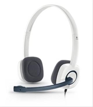 Logitech H150 Coconut - Auriculares Estéreo con Cable y Micrófono