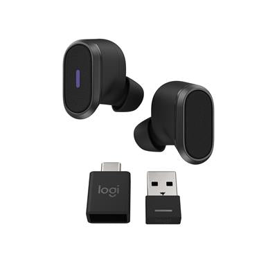 Logitech Zone True Wireless - Auriculares Bluetooth con ANC Grafito Todos los auriculares | Logitech