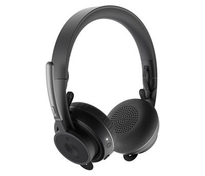 Logitech Zone Wireless Plus UC - Auriculares Inalámbricos Negros