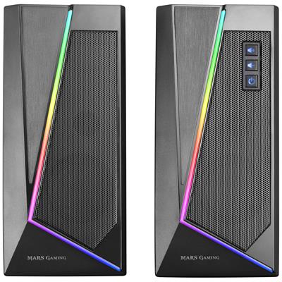 Mars Gaming MS7 - Altavoz Bluetooth Gaming RGB 20W Negro Altavoces | MARS GAMING