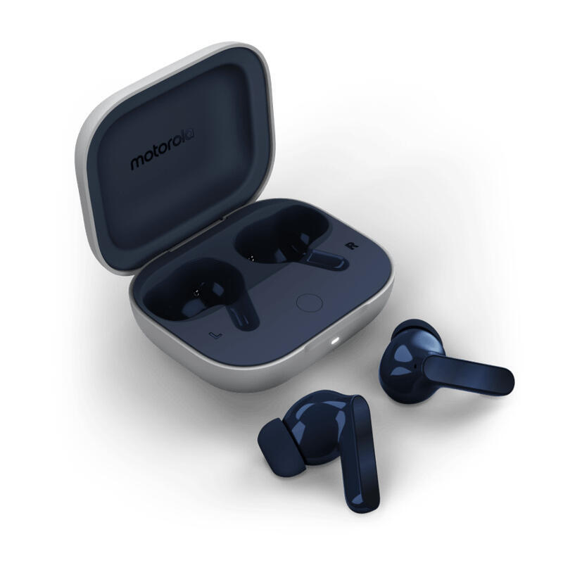 Motorola Moto Buds Blueberry - Auriculares Intraurales Bluetooth Azul Marino Todos los auriculares | MOTOROLA