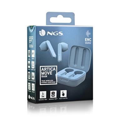 NGS Artica Move Rain - Auriculares Inalámbricos Bluetooth 5.3 Azul Todos los auriculares | NGS