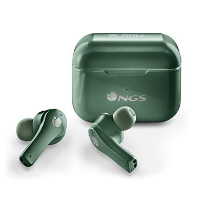 NGS Artica Bloom - Auriculares Bluetooth TWS Verdes