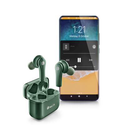 NGS Artica Bloom - Auriculares Bluetooth TWS Verdes Todos los auriculares | NGS