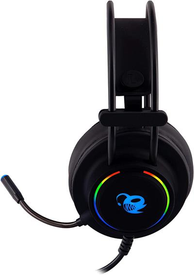 Deepgaming DeepLighting - Auriculares Gaming con Micrófono e Iluminación LED Negros Todos los auriculares | DEEPGAMING