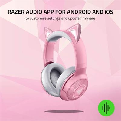 Razer Kraken Kitty - Auriculares Inalámbricos Bluetooth Gaming Rosas Todos los auriculares | RAZER