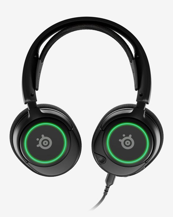 SteelSeries Arctis Nova 3 - Auriculares Gaming RGB PC/PS4/PS5/Switch Negros Todos los auriculares | STEELSERIES