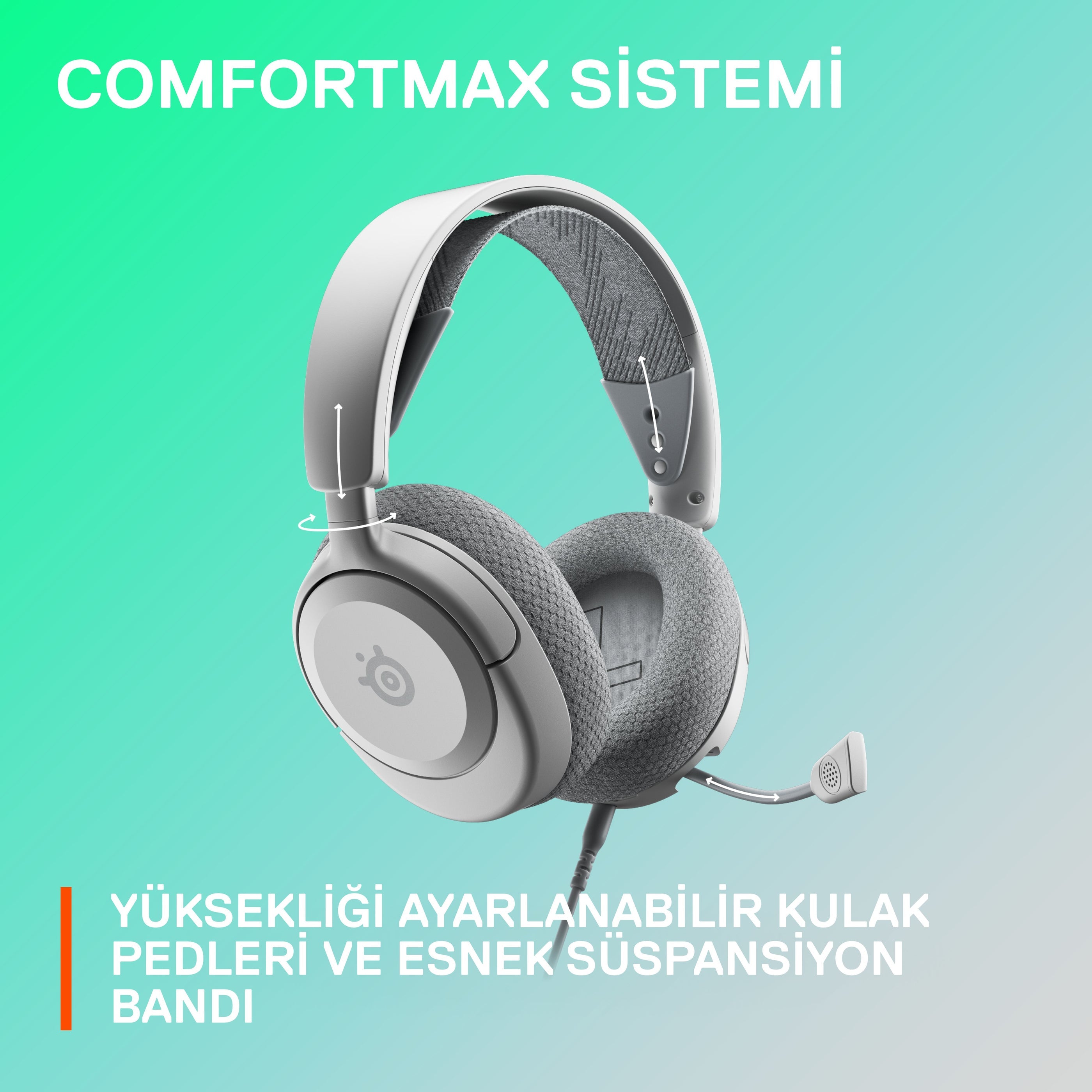 SteelSeries Arctis Nova 1 - Auriculares Gaming PC/PS4/PS5/Xbox/Switch Blancos