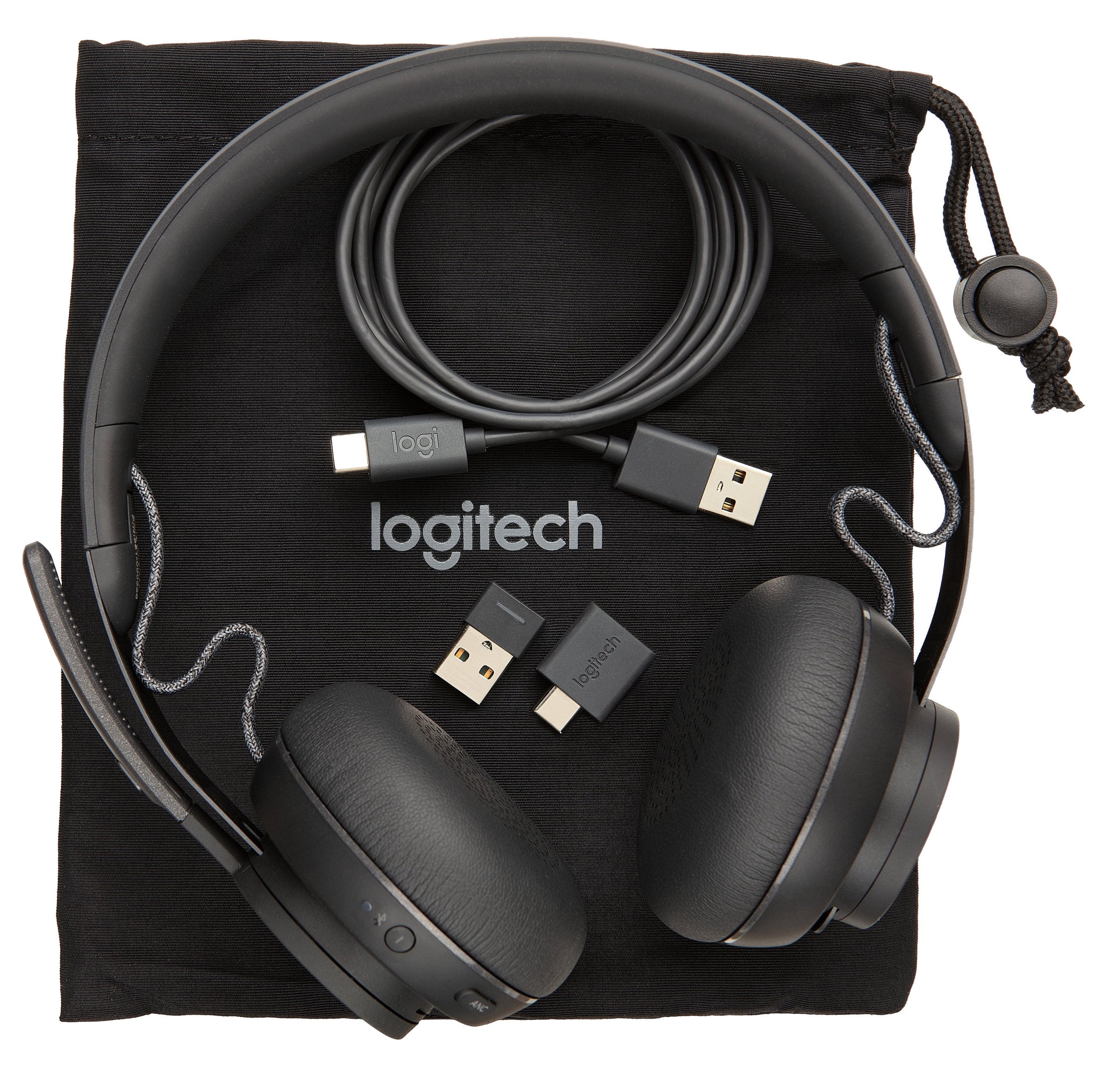 Logitech Zone Wireless MS Teams - Auriculares Bluetooth Negros Todos los auriculares | Logitech