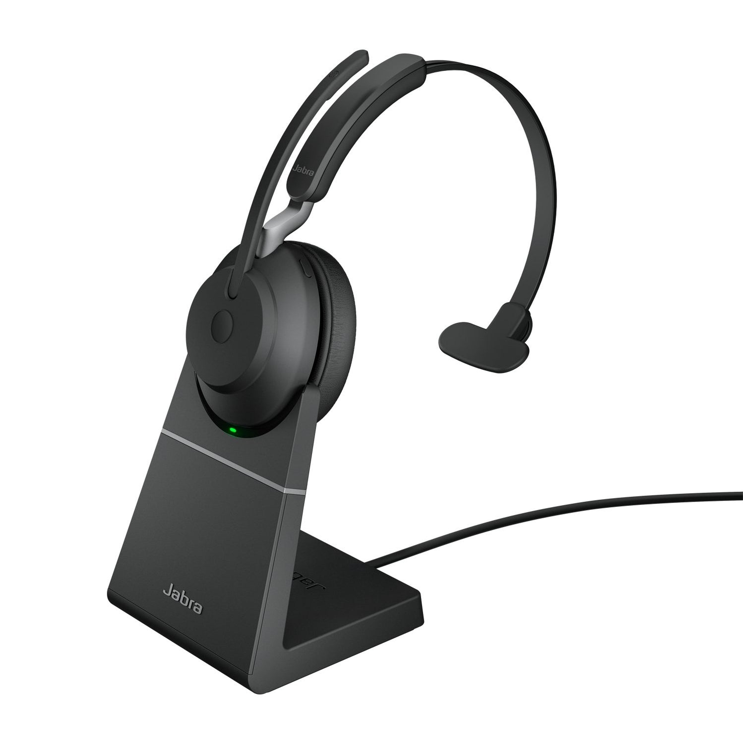 Jabra Evolve2 65 - Auriculares Inalámbricos Negros + Soporte de Carga USB-C Todos los auriculares | JABRA