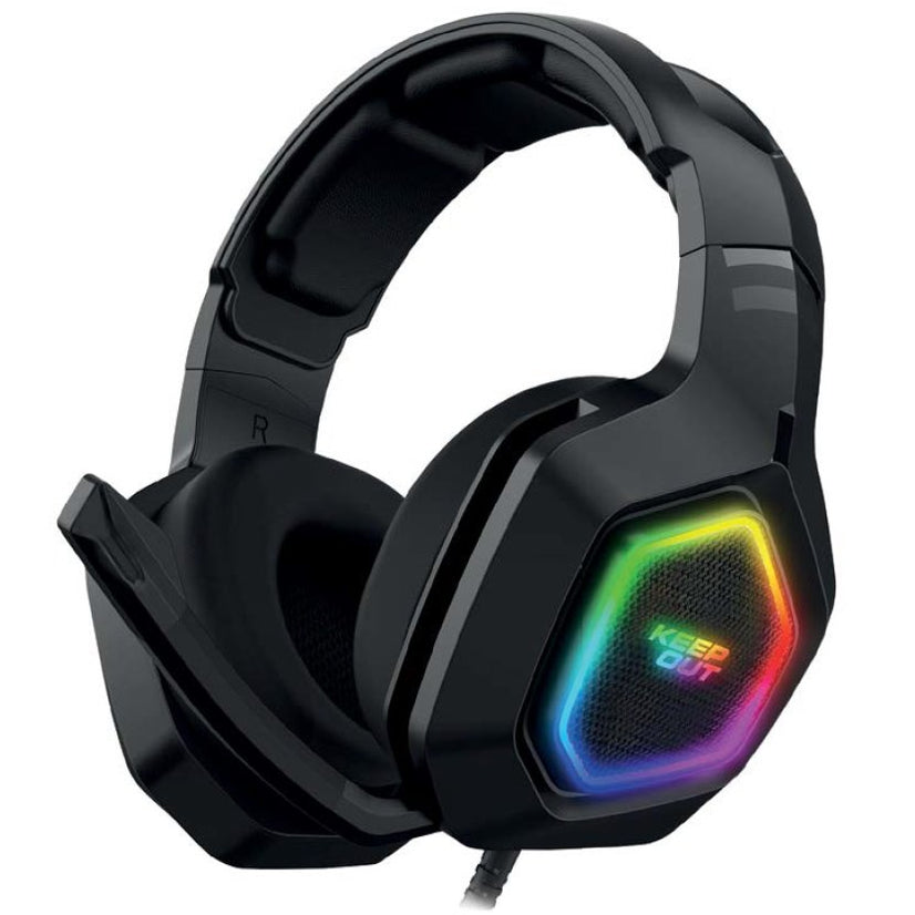 Keep Out HX901 - Auriculares Gaming RGB 7.1 con Cable PC/PS4 Todos los auriculares | KEEPOUT