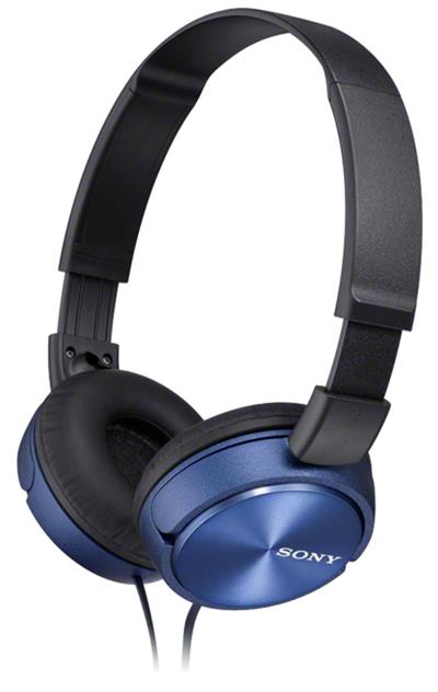 Sony MDR-ZX310 - Auriculares Plegables con Cable Azules Todos los auriculares | SONY