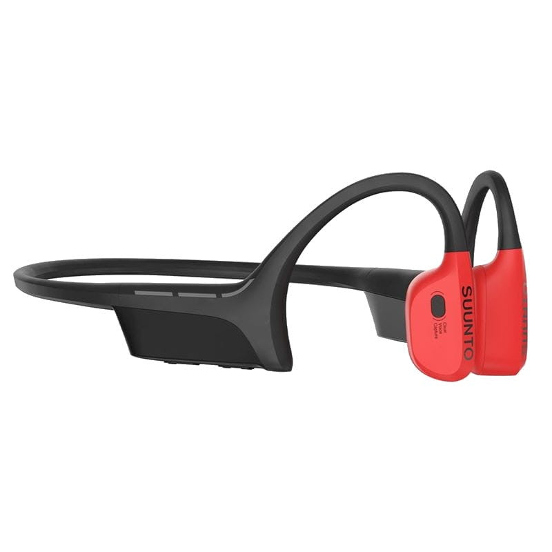 Suunto WING - Auriculares Bluetooth de Conducción Ósea Negro/Rojo