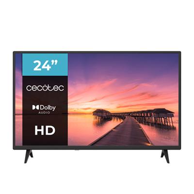 TV Cecotec 24´´ Series 0024 LED HD con Sistema Dolby, Memoria Flash, HDMI/USB Televisores | CECOTEC