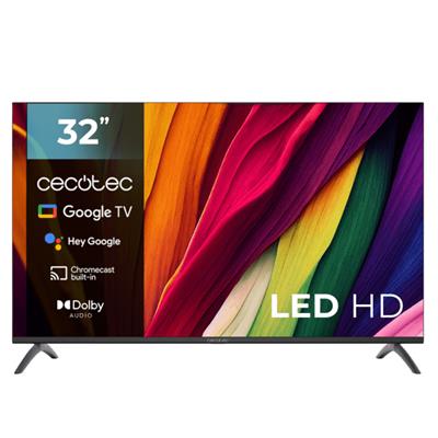 TV Cecotec 32´´ series ALH40032S LED HD, Google TV, Dolby Audio, Google Voice Assitant y Chromecast Televisores | CECOTEC