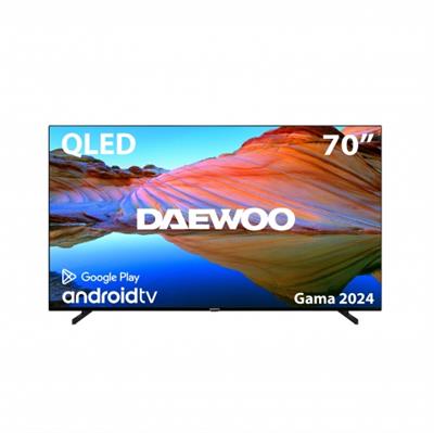 Tv QLED 70´´ DAEWOO 70DM73QA Smart TV, 4K Ultra HD, Android 11 Televisores | DAEWOO