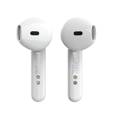 Trust Primo Touch - Auriculares Intraurales Bluetooth Blancos Todos los auriculares | TRUST