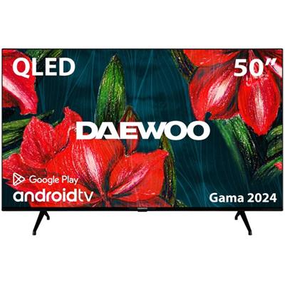 Tv QLED 50´´ DAEWOO D50DM55UQPMS Smart TV, 4K Ultra HD, Android 11 Televisores | DAEWOO