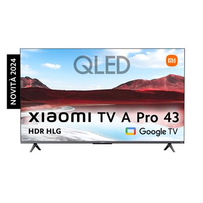 TV Xiaomi A PRO 2025 43" QLED, UltraHD 4k, Dolby Atmos, Google TV Televisores | XIAOMI