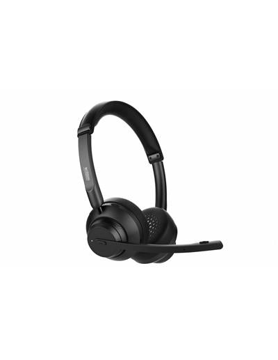 Urban Factory MOVEE PRO - Auriculares Bluetooth con ENC y Soporte de Carga