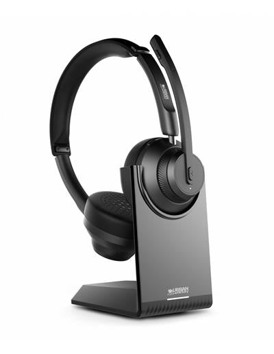 Urban Factory MOVEE PRO - Auriculares Bluetooth con ENC y Soporte de Carga